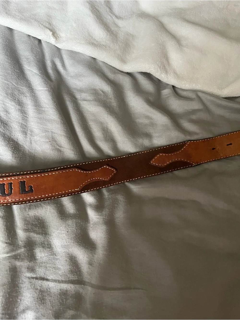 Circle Y vintage belt with Paul branding